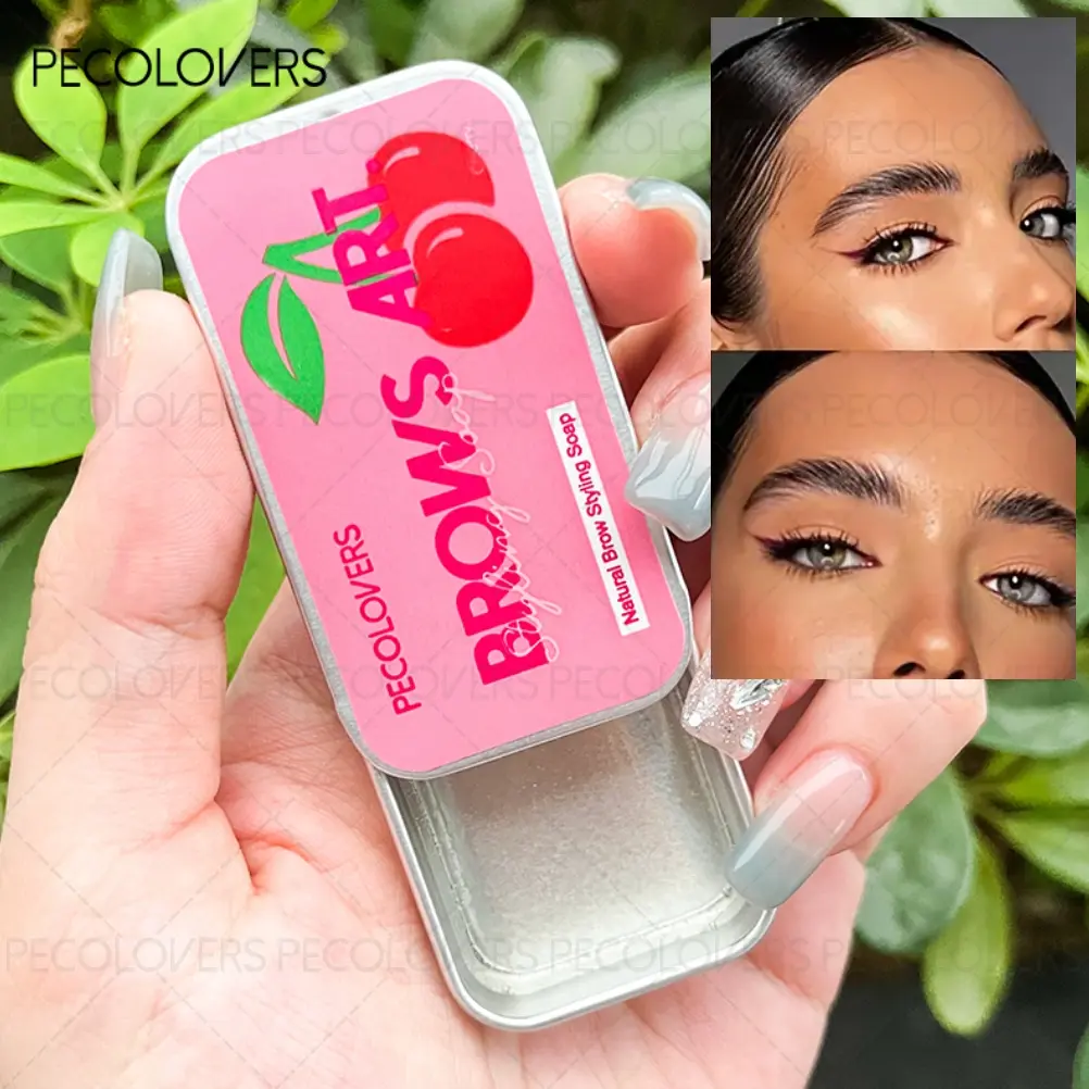 5pcs/set Eyebrow Styling Soap, Clear Eyebrow Shape, Waterproof Long-Lasting 3D Feather Effect, Easy Application Eyebrow Styling Wax for Beauty Look