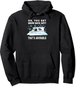 Funny Postal Worker Mail Carrier Gift Adorable Unisex Hooded Sweatshirt