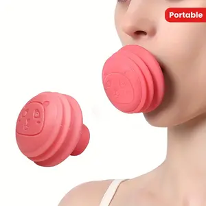 Jaw Face Neck Toning Exerciser For Women, Face Lift Skin Firming V Shape Double Chin Exerciser Instrument, Cute Portable Mouth Exercise Face Trainer Tool