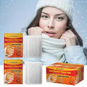 Air Activated Hand Warmers - 18H Natural Heat Pads for Hands, Feet & Body - Winter Must-Have