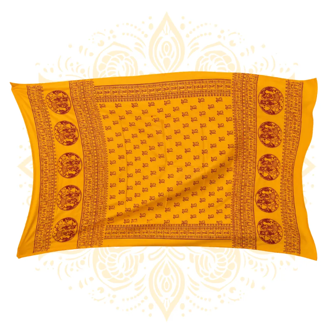 Pitambari Radha Krishna Printed Chadar