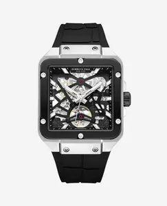 Skeleton Automatic Silicone Watch