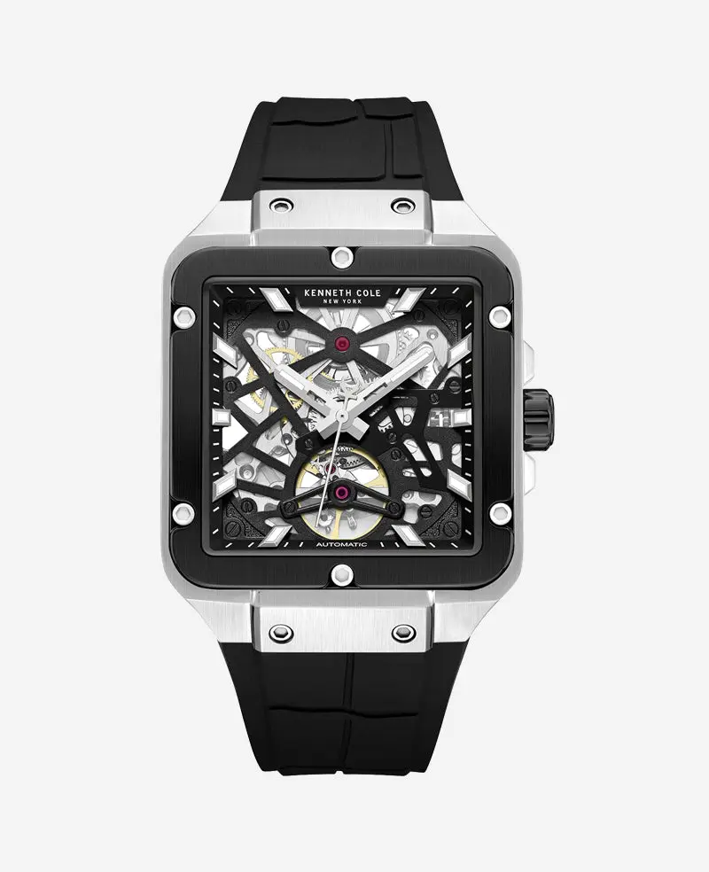 Skeleton Automatic Silicone Watch