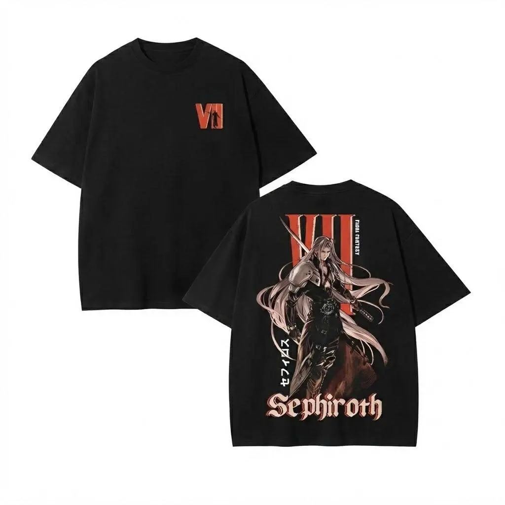 Final Fantasy VII Sephiroth Graphic Tee | Gaming Streetwear T-Shirt
