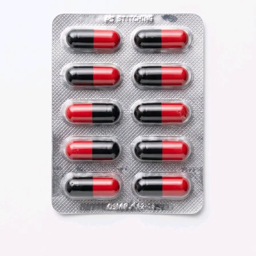 10pcs black and red herbal suplement