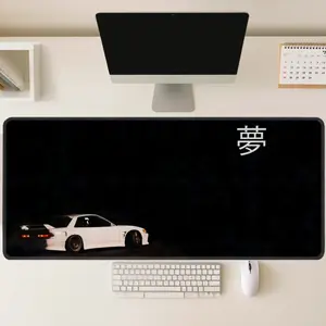 Jlt 1 multi-sized tablet mouse pad, large gaming mouse pad, anti-slip base, durable surface, black and white design, perfect for office work and gaming, ideal gift for fans, desktop mouse pad, gaming