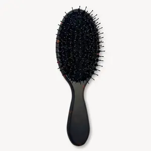 Boar Hair & Nylon Bristle Brush - Dark Tortoise