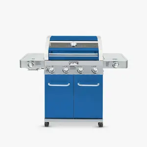 35633B | Matte Blue Infrared Propane Gas Grill