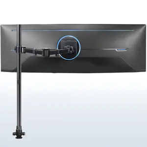 Single Ultrawide Monitor Extra Tall Desk Mount - Up to 49" Screens