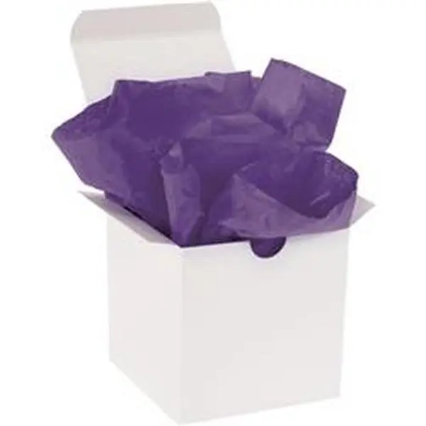 Box Partners T1520Q 15 x 20 in. Purple Gift Grade Tissue Paper for 10 lbs Basis Weight