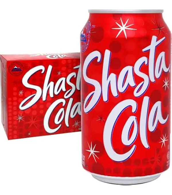 Shasta Cola Fizzy Drink Beverage, 8 oz - 48 per Case