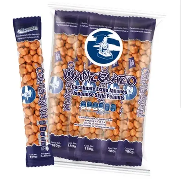 Cacahuate Japones Manzelazo peanuts - 10 Pack mexican candy japanese  snacks