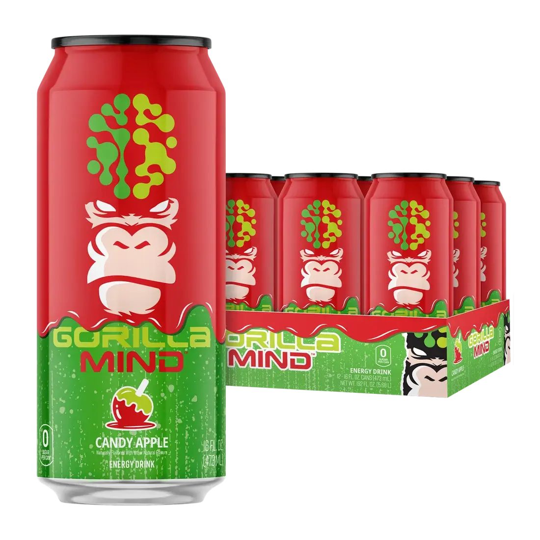 Gorilla Mind Energy Drink - 12 Pack