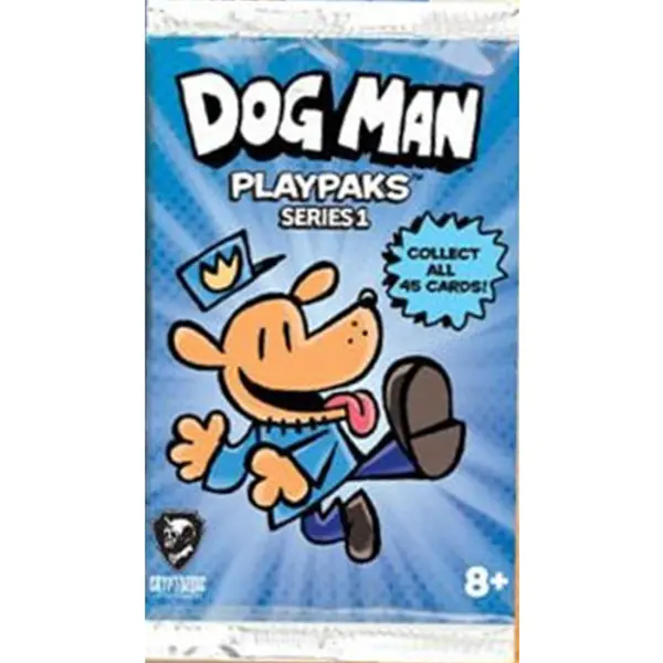2026 Cryptozoic Dog Man Playpak Set - Series 75 Collectible Fun, 1 Cartoon Non-Sports Cards Pack with 5 Scratch ‘n’ Sniff/How to Draw Cards, Rainbow Foil for Collectors, Cartoon Non-Sports Cards Boxes And Packs