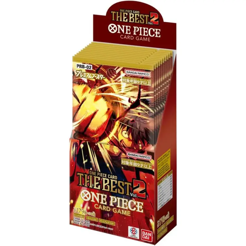 Japanese PRB-02 The Best Vol. 2 One Piece TCG