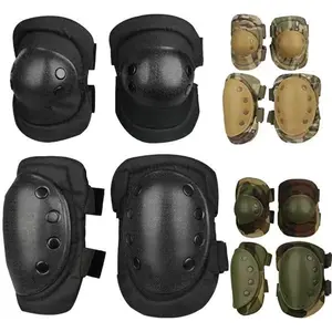 Tactical Protective Knee & Elbow Pads Set for Outdoor Sports