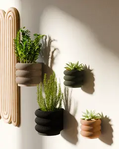 Hanging TRIPLE BUBBLE Wall Planter - 3-Tiered Statement Piece for Indoor Plants