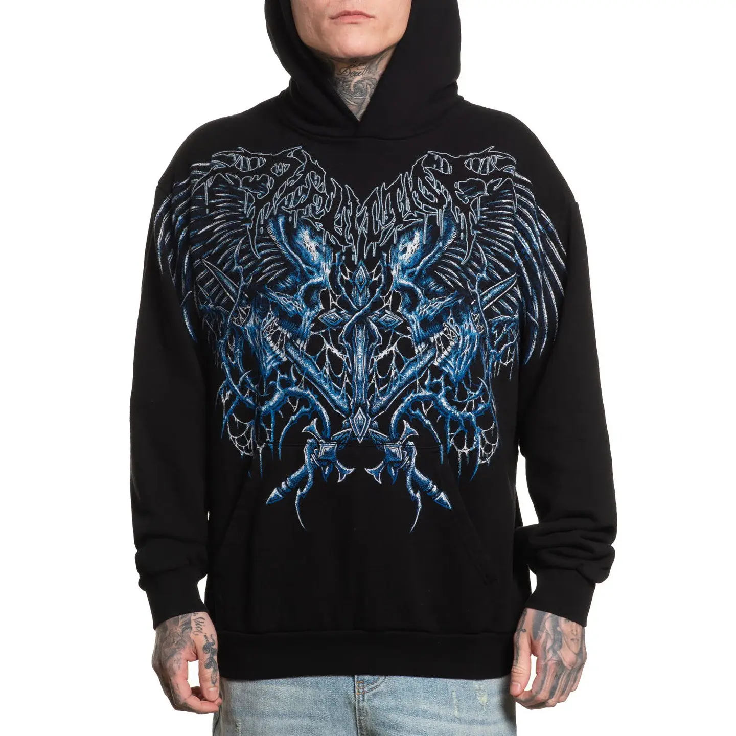 Affliction Men’s Pullover Hoodie Toxic Wrath