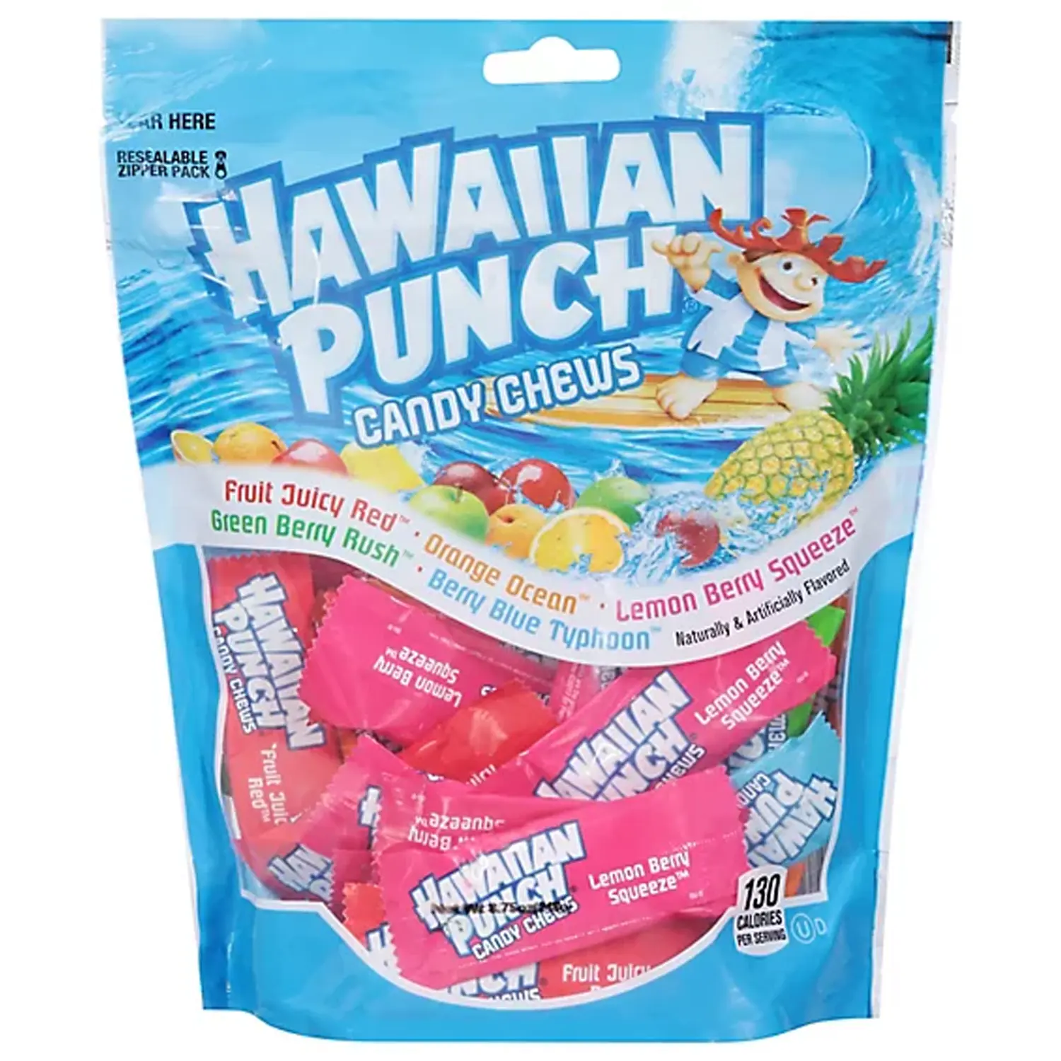 Hawaiian Punch Candy Chews Stand Up Bag 8.75 oz Hawaiian Punch Candy Chews Stand Up Bag 8.75 oz