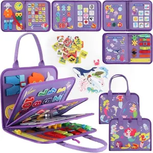 Purple Practical Life Skills Busy Book