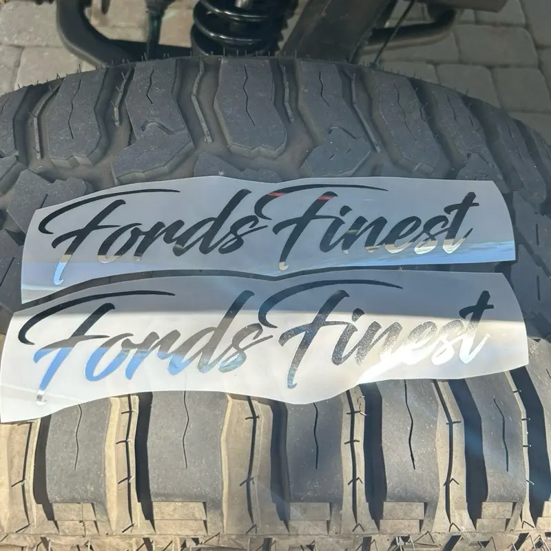 Chrome FordsFinest sticker