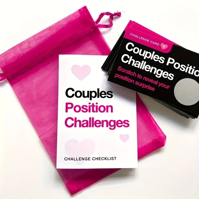 Fun Couple Scratch Card Game, Romantic Party Tabletop Game, Family Fun Game and Gift for Anniversaries, Valentine's Day and Birthdays
