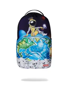 Sprayground Astrogalaxy Queen Multi Graphic Print Laptop Sleeve Backpack SPR93