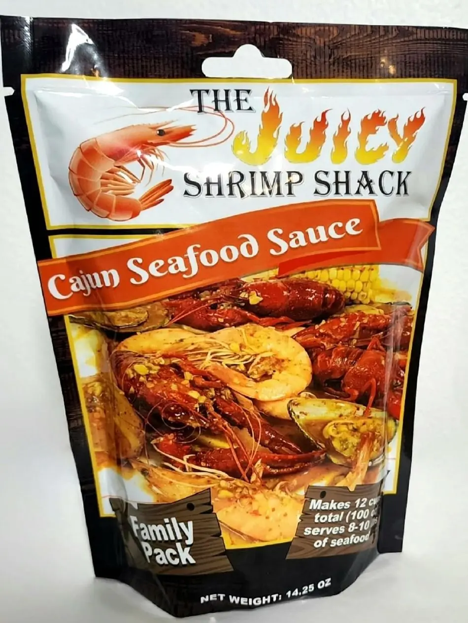 Juicy Shrimp Shack Cajun Seafood sauce, Cajun Dipping Sauce, Cajun Seasoning Sauce Mix, seafood boilundefined