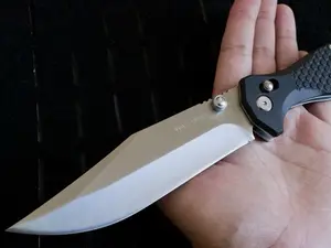 Tacforce 11” XL Pocket Knife Mega Big Black 5” Blade Axis Lock Manual Folding Knife Sharp