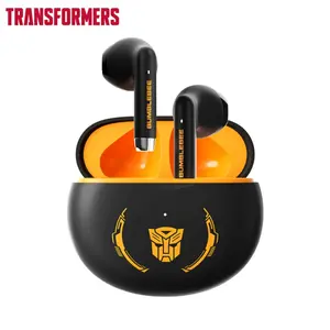 TRANSFORMERS TF-T37 True Wireless Headphones with Bluetooth 5.4, Stable Connection, 360° Surround Sound, Low Latency Immersive Audio, Compact & Portable, Lightweight Comfortable Fit, Wireless Earbuds for Music & Calls, Compatible with Android & iOS