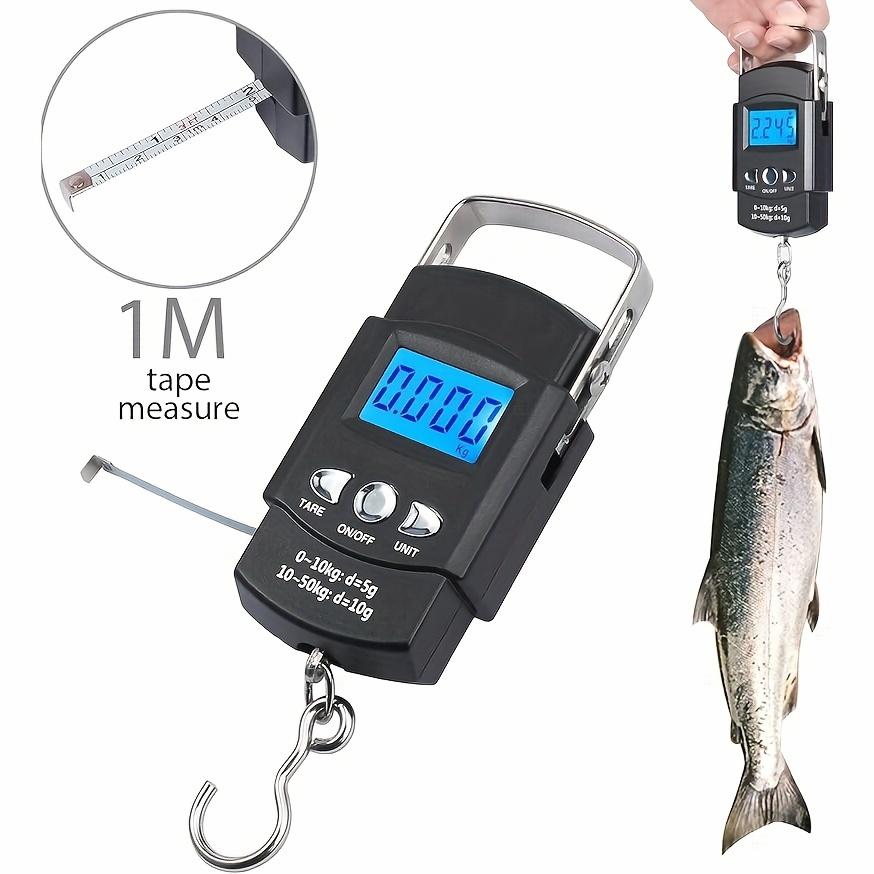 1 Unit High-precision Handheld Electronic Scale, Household Compact Portable Spring Balance, Small Luggage Hook Hand-held Hanging Scale, Fish Weighing Tool