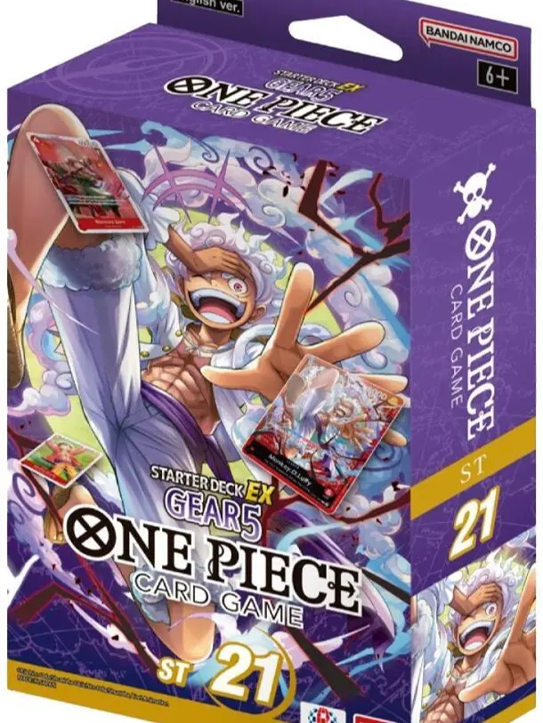 One Piece TCG: Starter Deck Ex - Gear 5 ST-21 - TikTok Shop One Piece TCG: Starter Deck Ex - Gear 5 ST-21 - TikTok Shop