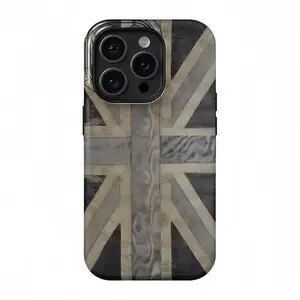 Vintage Union Jack Phone Case Retro Flag Cover for iPhone 17-11 & Samsung S25-S22 Distressed Design Full Body Protection