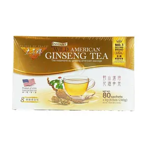 PRINCE OF PEACE American Wild Ginseng Instant Tea 80 bags