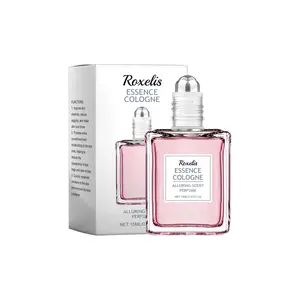 Roxelis Rose Fragrance Essential Oil, Gentle Natural Fresh Floral Scent, Portable Long-Lasting Perfume for Women, Light Eau De Toilette
