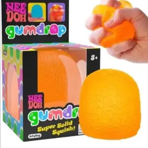 Schylling Needoh Gumdrop Super Solid Squishy  1 Pack Color May Vary