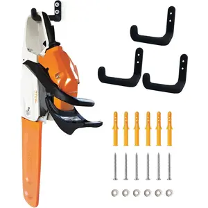 Hanger, 3 Pack  Wall Mount Hook, Heavy Duty  Holder, Racks for Garage Organization Garage Storage Shed Organizer Mounted  Storagw Hamgers