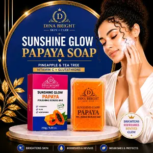 SUNSHINE GLOW PAPAYA SOAP.