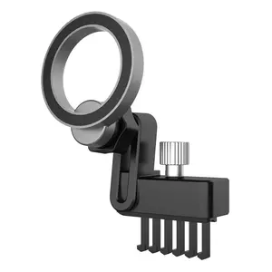 Car Air Outlet Magnetic Phone Holder Suitable for Tesla Model 3/Y Magsafe Holder Car Holder, Seamless Base with Magsafe Magnetic Ring Holder for All iPhone and iPad