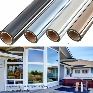 Large Privacy Film For Windows One-way Window Film, Protect Privacy, Suitable For Home for windows, Reflectors, Sun Protection, Heat Insulation And Protection