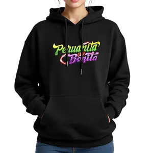 NWT Peruanita Bonita Peruvian Peru Chicha Style Women's Hoodie Sweatshirt S M L XL