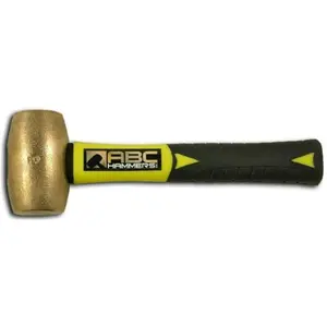 212 MAIN 26 oz Dead Blow Polyurethane Hammer with Shot Canister, Diy Tools, Hardware Hand Tool