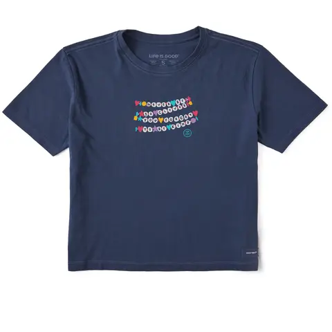 Women's Never Be So Clever Short Sleeve Crusher Boxy Tee