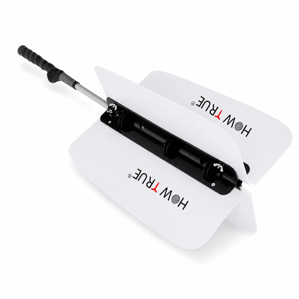 4-Blade Golf Swing Trainer - 31.1" Length Wind Resistance Golf Training Aids for Adults, Builds Better Sequencing & Control, Offers Tempo Feedback You Can Feel, Strength Boost, Warmups, Instant Tempo Check, Backyard Reps, Practice Anywhere, Range Sessions