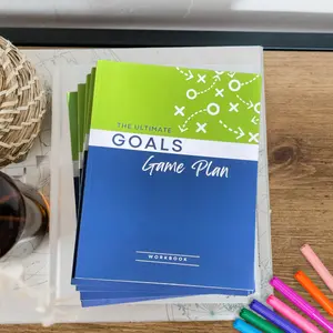 The Ultimate Goals Game Plan: A Workbook for Achieving Short & Long Term Objectives with Goal Guidance and Detailed Action Plans