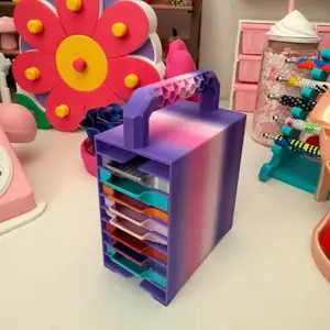 Rhinestone tray bling box