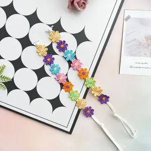 Moly Story Decorative Bra Straps Adjustable,Daisy Invisible Bra Straps Replacement,Lingerie Shoulder Straps for Strapless Tops Dress