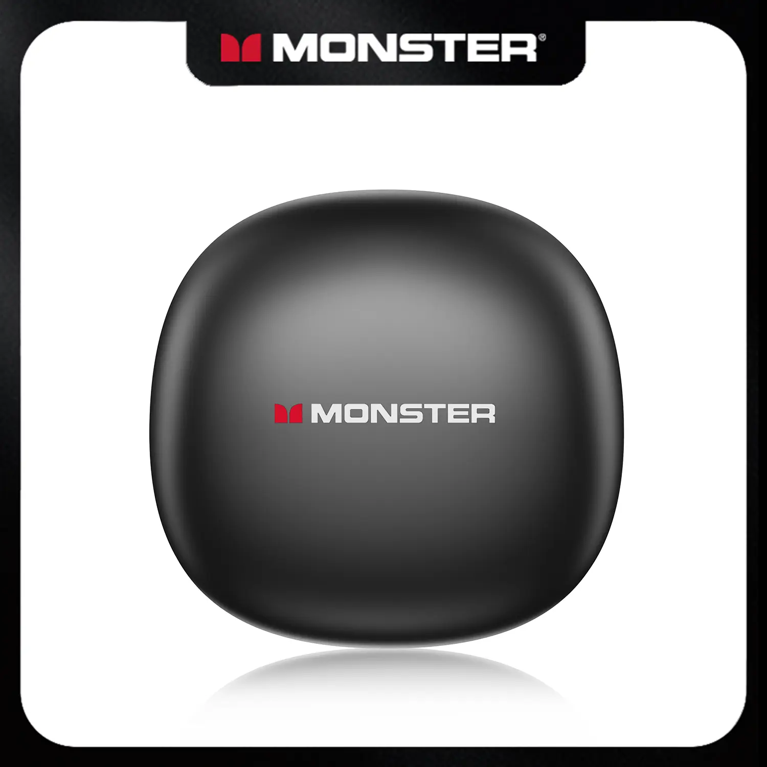 Monster Open-Ear Wireless Mic Headphones - Secure Earhook, Noise-Cancelling, 165H Playtime, Bluetooth 6.0, Sweatproof, Lightweight Comfortable Audio Electronic Gym Headphones for Running, Driving - Perfect Back-to-School Gifts, Open Earheadphones