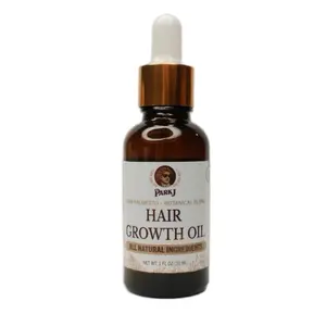 Park J Hair Growth Oil – Lightweight Saw Palmetto + Rosemary Scalp Serum, Anti-Frizz Treatment,(1oz) Liquid Bottle