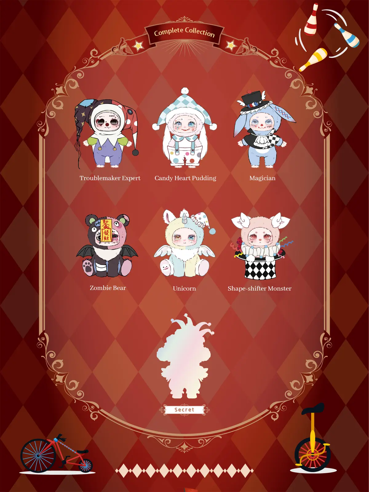 Kawaii Blind Box Collectible Figures